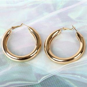 Gold plated earings 15k gold